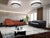 Modern Mayor Collection modular sofa with plush seating and sleek design