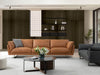 Sophisticated Wellington sofa with sleek metal legs in modern living room setting