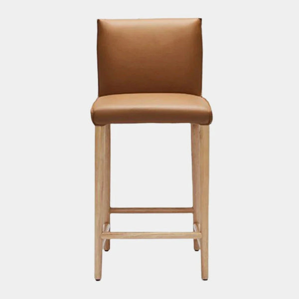 Marco Leather Bar Stool for Classic Style & Comfort – Taste Furniture