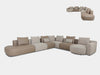 Alpine 7 Seater Modular Corner Sofa