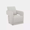 Aria Leather Armchair in soft, premium fabric with modern design and ergonomic comfort.