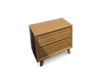 Bergen Bedside Table with drawer and shelf in modern design