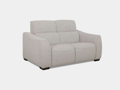 Bordeaux 2 Seater Recliner Sofa in beige upholstery.