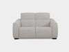 Bordeaux 2 Seater Recliner Sofa in light gray fabric.