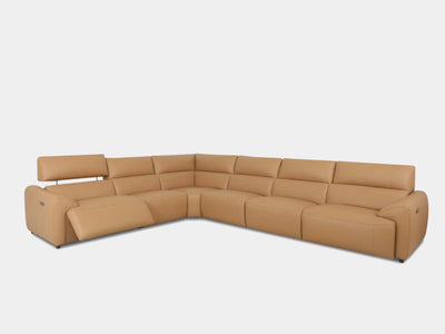 Cairns 6.5 Seater Corner Sofa with Recliner
