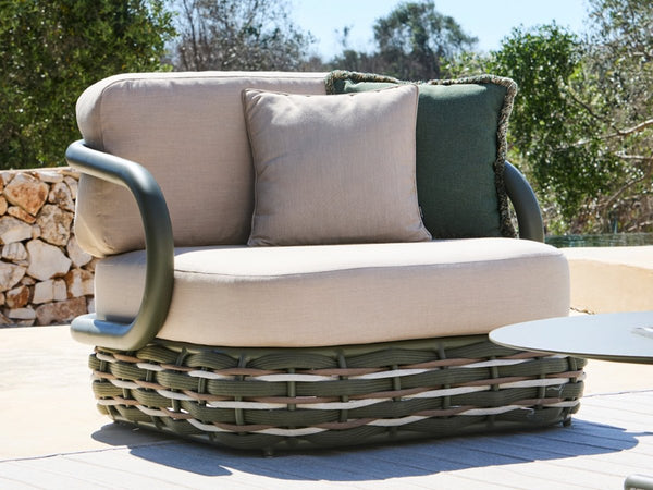 Canasta 1 Seater Outdoor Sofa