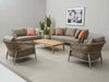 Como outdoor sofas with sand frame