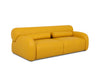 Ethan 2.5 Seater Sofa in premium leather with modern design and spacious seating