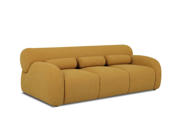 Ethan 2.5 seater sofa in premium leather with sleek modern design and multiple color options