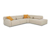 Ethan 5 Seater Open Corner Sofa in premium leather with multiple color options