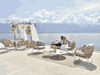 Java Outdoor Lounge Setting with Tables