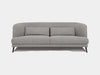 Kart 2.5 Seater Sofa, grey, modern design, dimensions: 216 cm width, 98 cm depth, 77 cm back height.