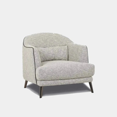 Kart Club Armchair with soft upholstery and sleek design.