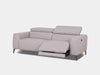 Kendall 2.5 Seater Recliner Sofa in high-quality leather with electric reclining seats and adjustable headrests.