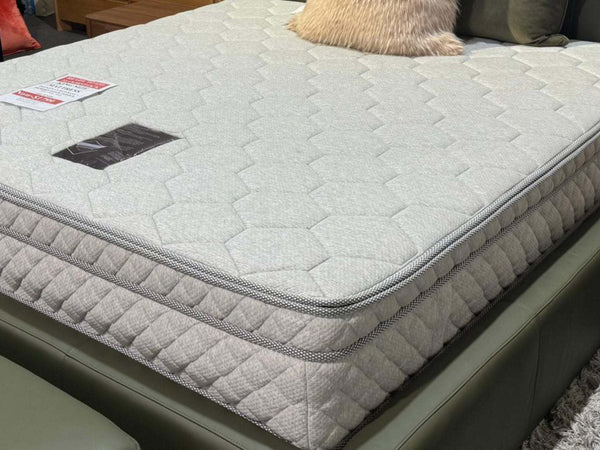 King size mattress with Infinity Cloud Base and Latex Topper clearance sale discounted price