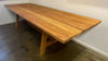 Clearance sale Koln recycled teak dining table 300x100 cm with sturdy legs and natural wood finish