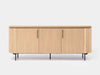 Lantone Buffet - Sideboard in Natural Oak with modern design and ample storage.