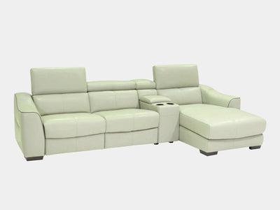 Roxburgh 3.75-Seater Sofa with Chaise and Storage in living room setting.