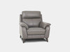 Lenora 1 Seater Recliner Sofa in elegant design with soft fabric upholstery, ideal for personal relaxation.