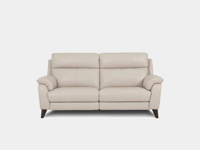 Lenora 2.5 Seater Recliner Sofa in beige with contemporary design.