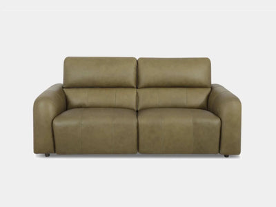 Sogno 2.5 Seater Recliner Sofa in leather with adjustable reclining mechanism and modern design.