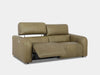 Sogno 2.5 Seater Recliner Sofa in leather with adjustable seats and modern design.