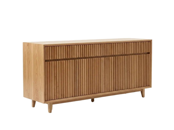 Linear Buffet 4 door Australian Messmate wood furniture 1800x450x840 mm