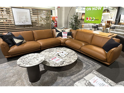 Margot Leather Modular Sofa – Clearance Sale