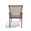 Milan Outdoor Rope Chair with aluminium frame and woven rope design for stylish outdoor seating