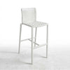 Napoli Outdoor Rope Dining Chair with powder-coated aluminium frame and all-weather rope in white and beige options