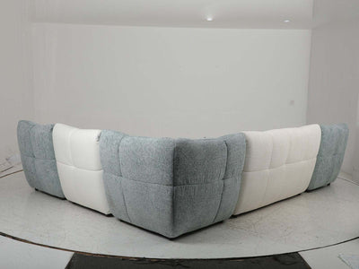 Oasis 7 Seater Corner Sofa with Chaise, 358 x 281 cm, modern design.