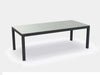 Dante Outdoor Ceramic Dining Table with durable aluminum frame in elegant finish.