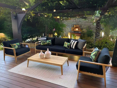 Atoll 6 Seater Outdoor Lounge Setting