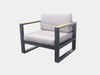 Belvedere Outdoor Lounge - 1 Seater Outdoor Sofa
