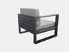 Belvedere Outdoor Lounge - 1 Seater Outdoor Sofa