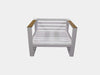 Belvedere Outdoor Lounge - 1 Seater Outdoor Sofa