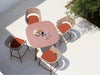 Palma Outdoor Ceramic Bar Table with aluminium frame and ceramic top for contemporary outdoor entertaining