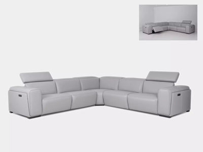 Pollock 6 Seater Corner Sofa with Recliner