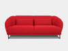 Red Poppy 2.5 Seater Sofa with sleek design and comfortable cushions.