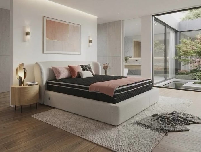 Volkswagen Timeless Modern Air Bed シングル Miller Bed Frame - Comfort and Functionality with Modern Style