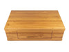 Salta Coffee Table made from Vic Ash, Wormy Chestnut, or Blackwood, measuring 1300x700x400mm