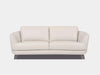Sleek Saphyre 2.5 Seater Sofa in high-quality leather with modern slim legs and plush cushions.