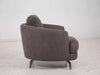 Saphyre 1 Seater Sofa, sleek curved design, modern armchair.