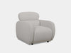 Sequence Leather Armchair with plush design and comfortable seating.