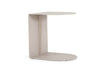 Sierra Outdoor C-Side Table in Sand powder-coated aluminium