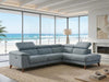 Skye 3.5 Seater open corner sofa with recliner in modern living room