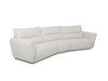 Swan Lily 4.5 Seater 30° Curved Sofa with modern curved design and spacious seating
