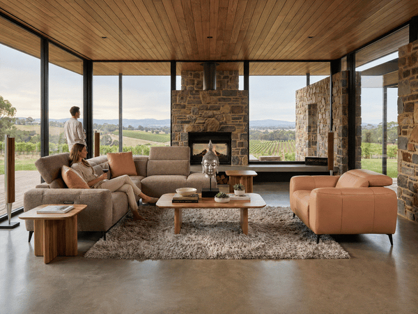 Tampa sofas in a modern living room