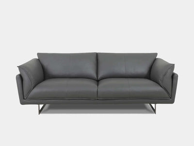 Wellington 2.5 Seater Sofa, dark grey, modern design, 230cm width.